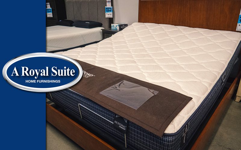 A Royal Suite Home Furnishings Is A Proud Carrier Of Tempur-Pedic Mattresses